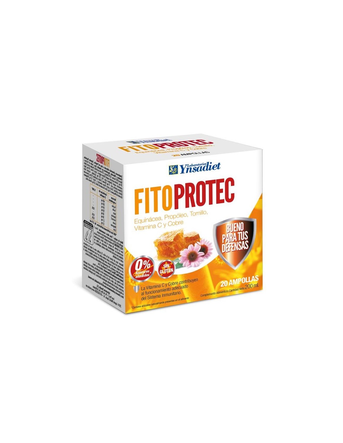 FITO PROTEC 20 AMPOLLAS YNSADIET - Centro Dietético Escaleritas