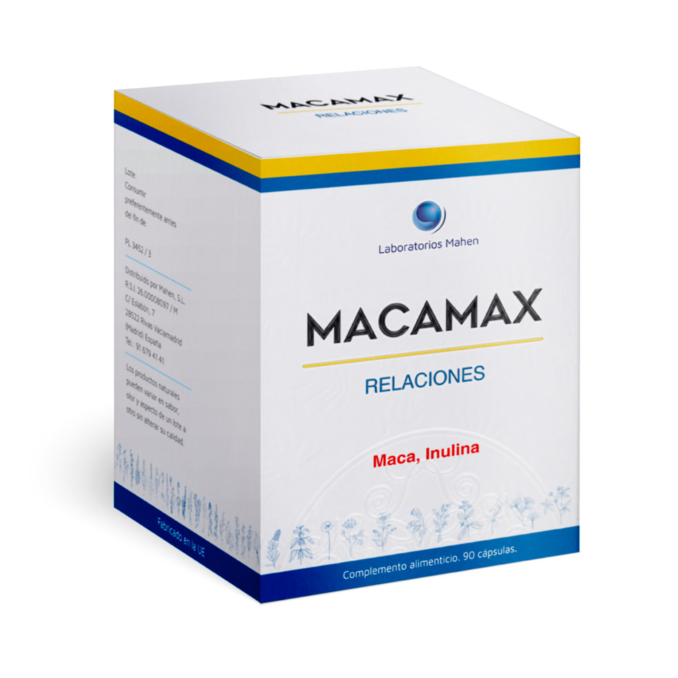 MACAMAX 90 CAPSULAS - Centro Dietético Escaleritas