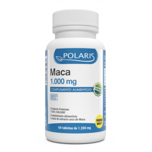 MACA POLARIS 1000 MGRS 60 TABLETAS - Centro Dietético Escaleritas